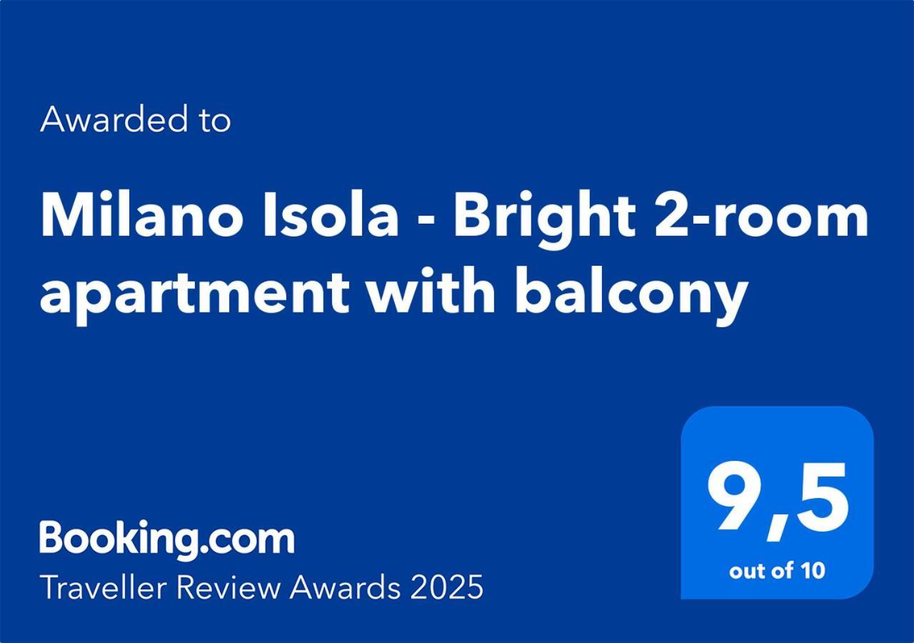 Milano Isola - Bright 2-Room Apartment With Balcony Εξωτερικό φωτογραφία